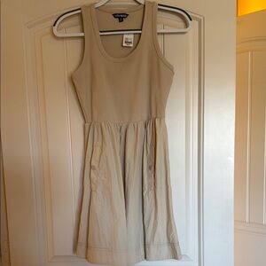 Steve Madden Beige Sleeveless Dress